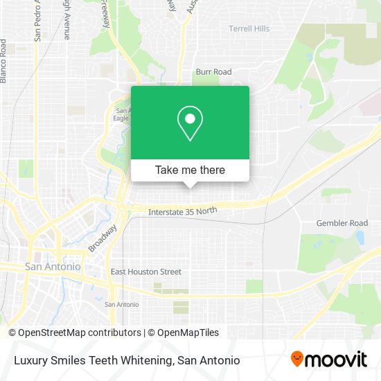 Luxury Smiles Teeth Whitening map