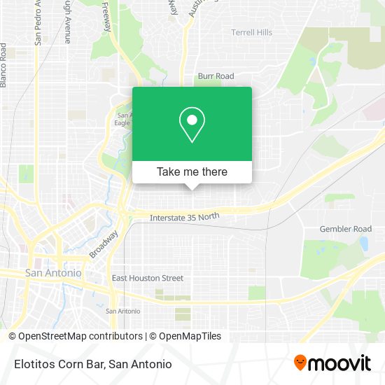 Mapa de Elotitos Corn Bar