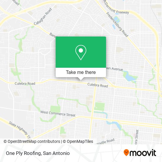 One Ply Roofing map