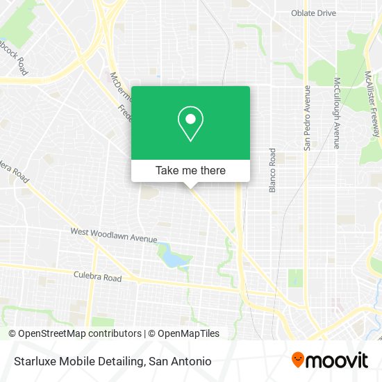 Starluxe Mobile Detailing map