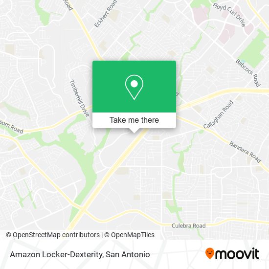 Mapa de Amazon Locker-Dexterity