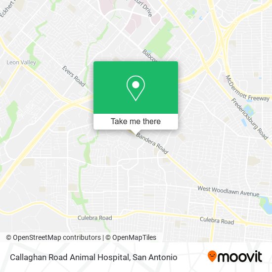 Callaghan Road Animal Hospital map