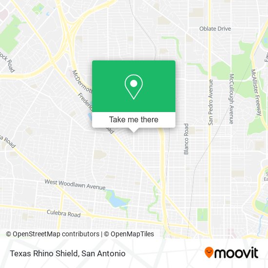 Texas Rhino Shield map