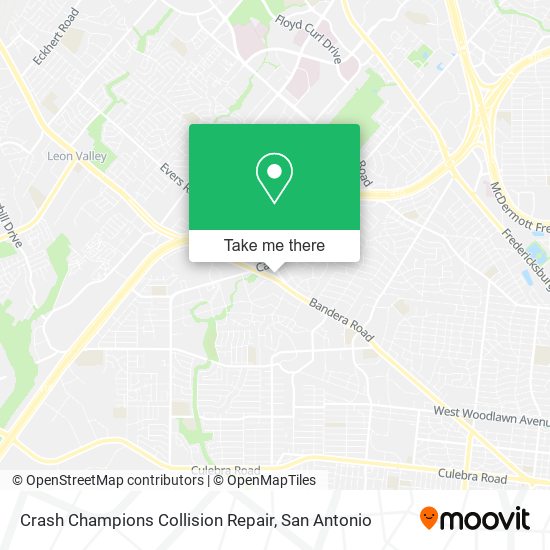 Crash Champions Collision Repair map