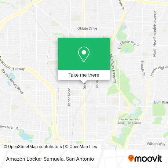 Amazon Locker-Samuela map