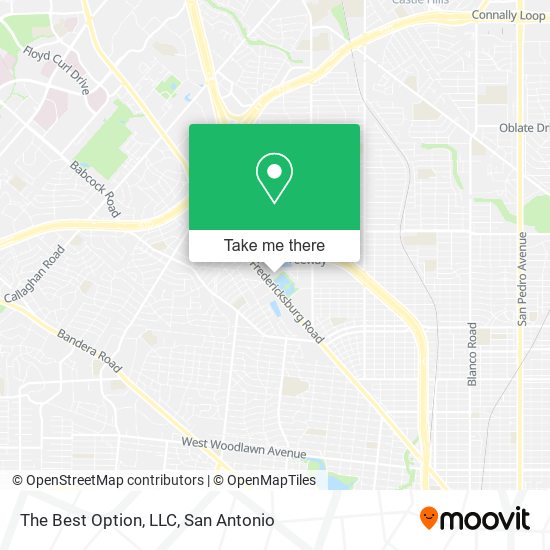 The Best Option, LLC map