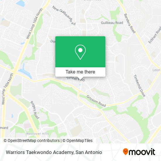 Mapa de Warriors Taekwondo Academy