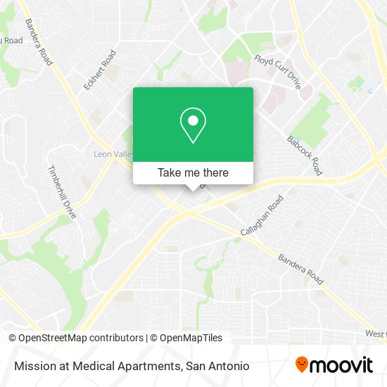 Mission at Medical Apartments map