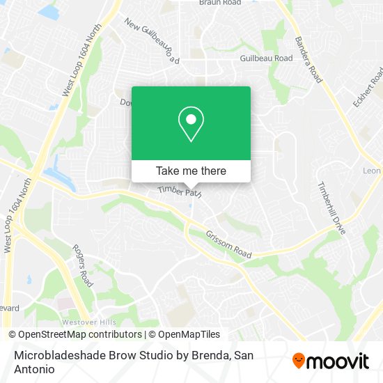 Microbladeshade Brow Studio by Brenda map