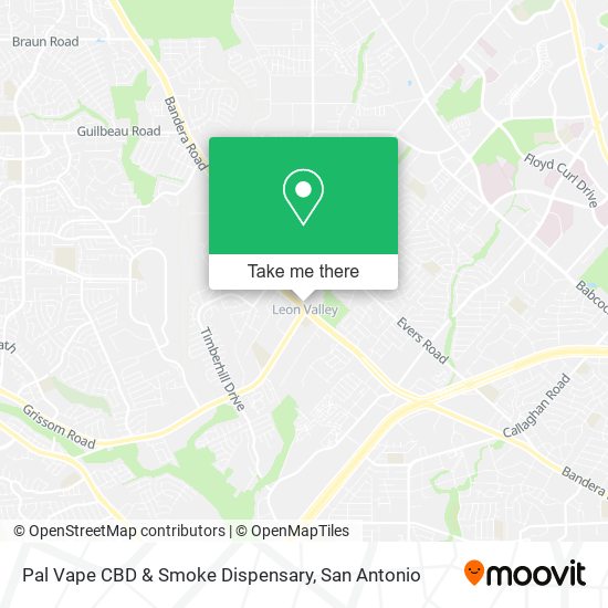 Mapa de Pal Vape CBD & Smoke Dispensary