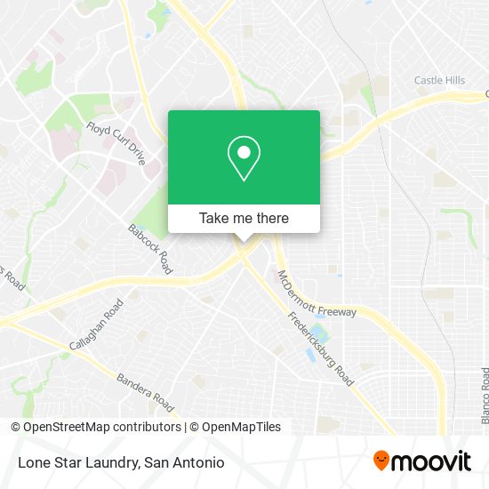 Mapa de Lone Star Laundry