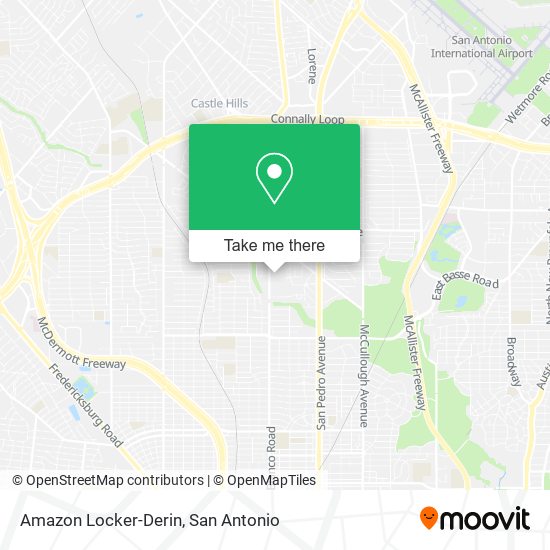 Amazon Locker-Derin map