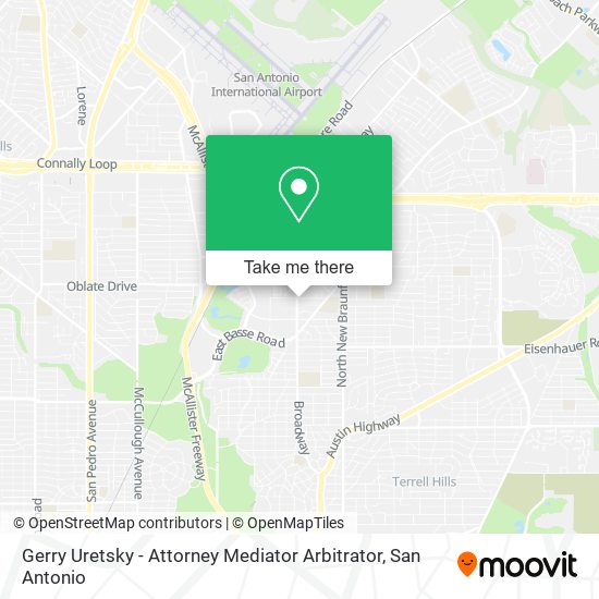 Gerry Uretsky - Attorney Mediator Arbitrator map