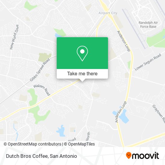 Dutch Bros Coffee map