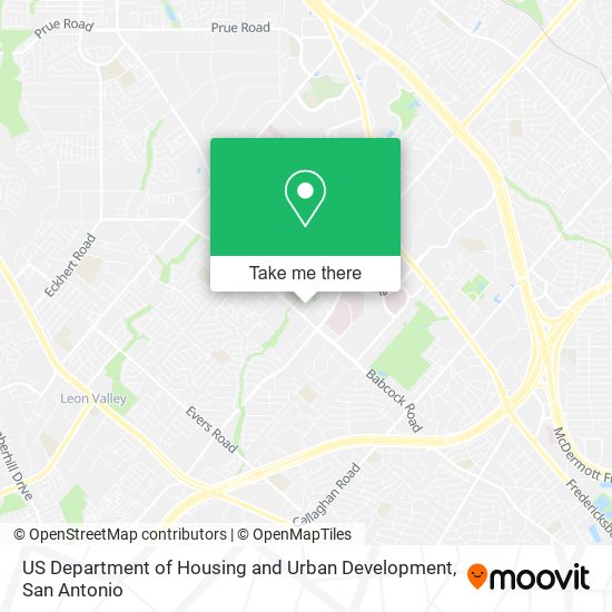 US Department of Housing and Urban Development map