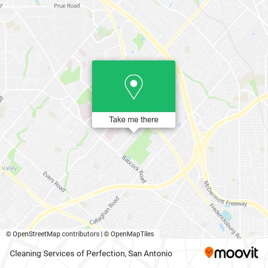 Cleaning Services of Perfection map