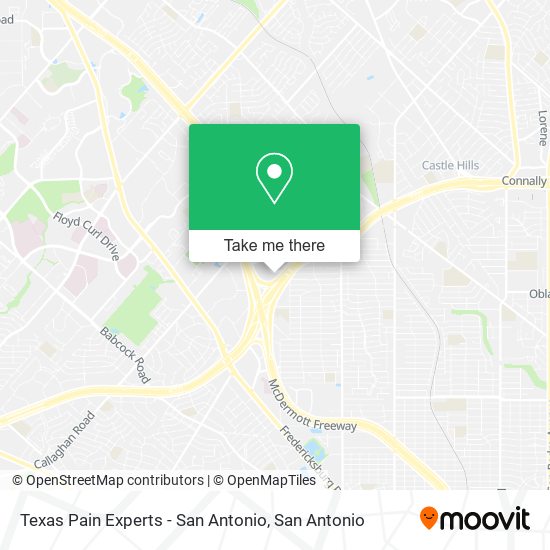 Texas Pain Experts - San Antonio map