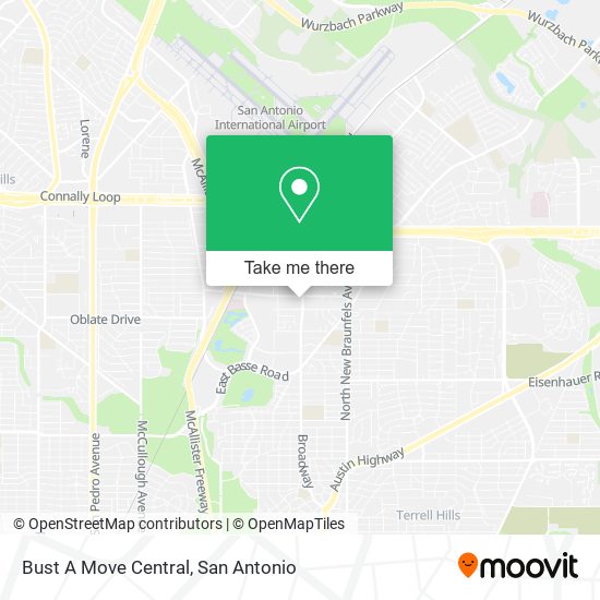 Bust A Move Central map