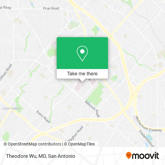 Theodore Wu, MD map