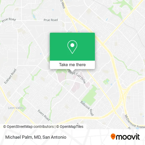 Mapa de Michael Palm, MD