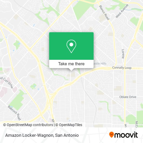 Amazon Locker-Wagnon map