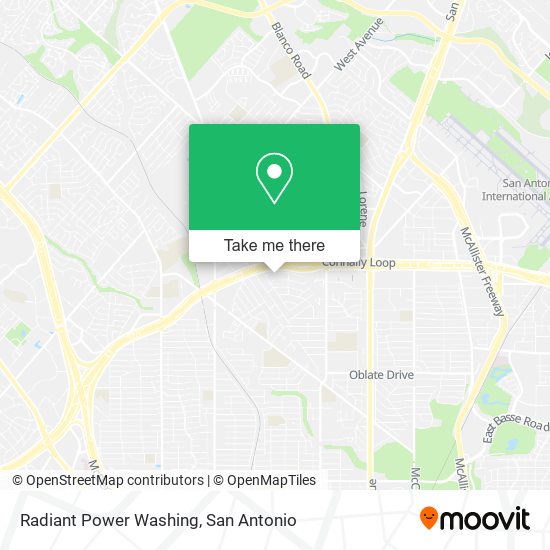 Radiant Power Washing map