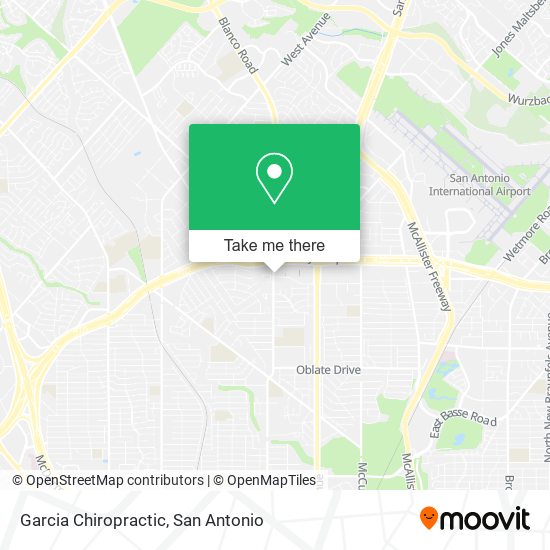 Mapa de Garcia Chiropractic