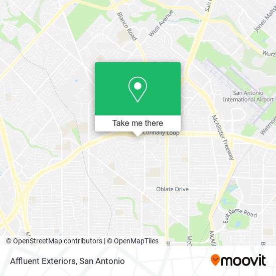 Affluent Exteriors map