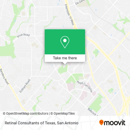 Mapa de Retinal Consultants of Texas