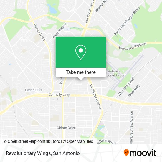 Mapa de Revolutionary Wings