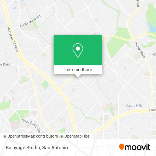 Balayage Studio map