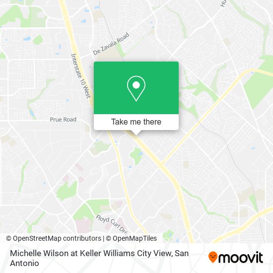 Michelle Wilson at Keller Williams City View map
