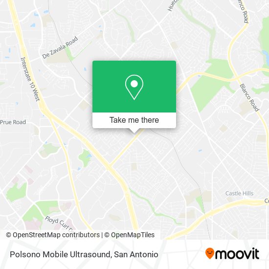 Polsono Mobile Ultrasound map