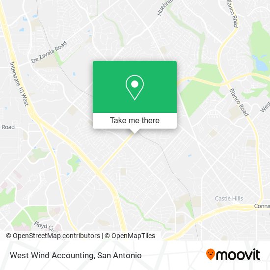 West Wind Accounting map