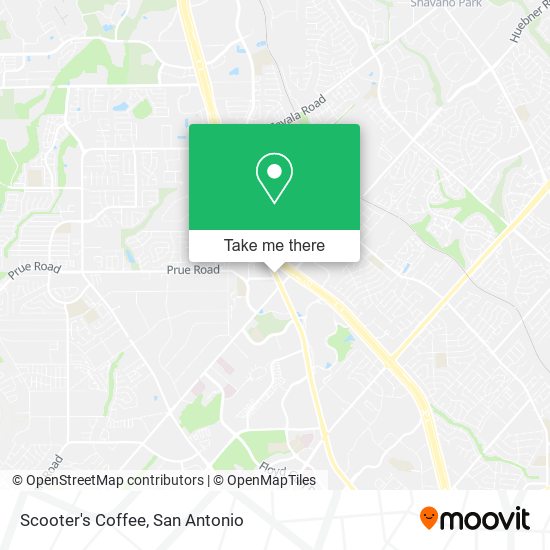 Scooter's Coffee map