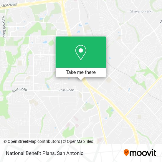 Mapa de National Benefit Plans