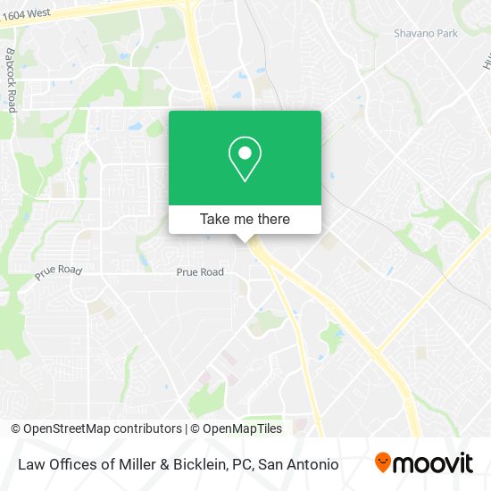 Mapa de Law Offices of Miller & Bicklein, PC
