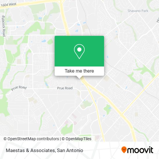 Mapa de Maestas & Associates