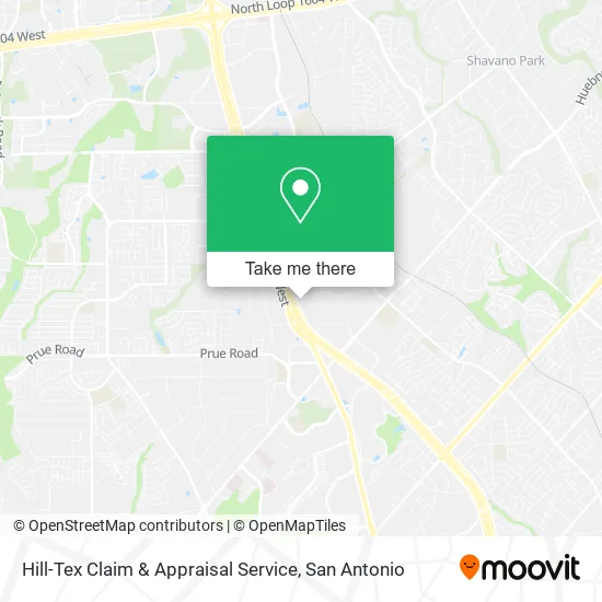 Hill-Tex Claim & Appraisal Service map