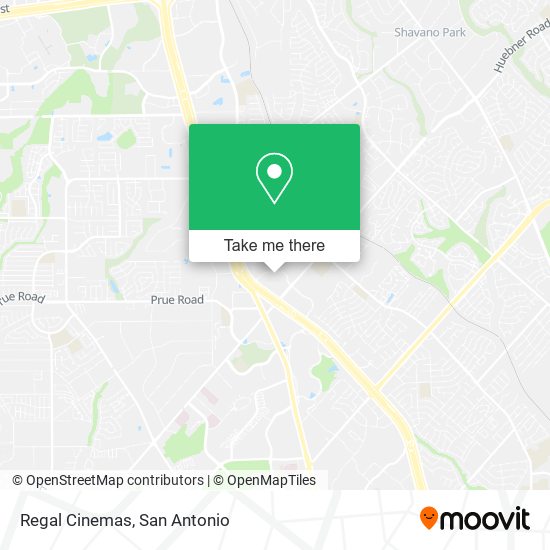 Regal Cinemas map