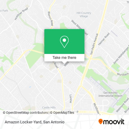 Mapa de Amazon Locker-Yard