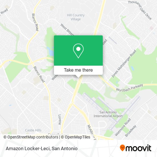 Mapa de Amazon Locker-Leci