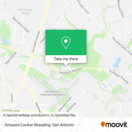 Mapa de Amazon Locker-Breading