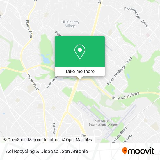 Mapa de Aci Recycling & Disposal
