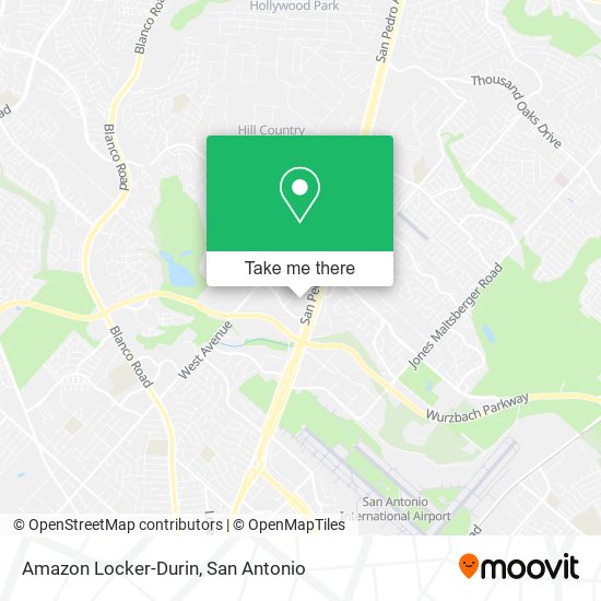 Amazon Locker-Durin map