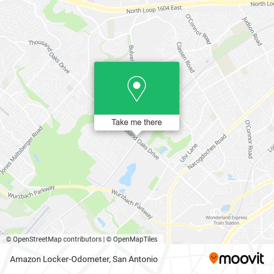 Mapa de Amazon Locker-Odometer