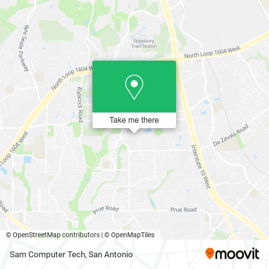 Sam Computer Tech map