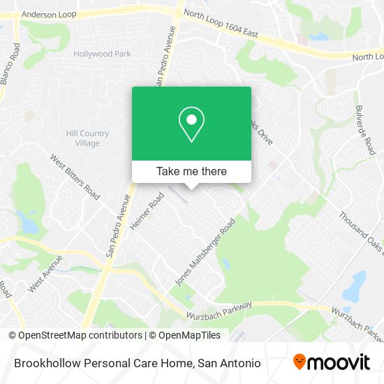 Brookhollow Personal Care Home map