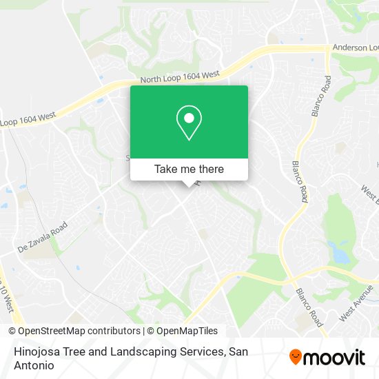 Mapa de Hinojosa Tree and Landscaping Services