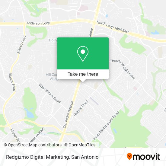 Redgizmo Digital Marketing map